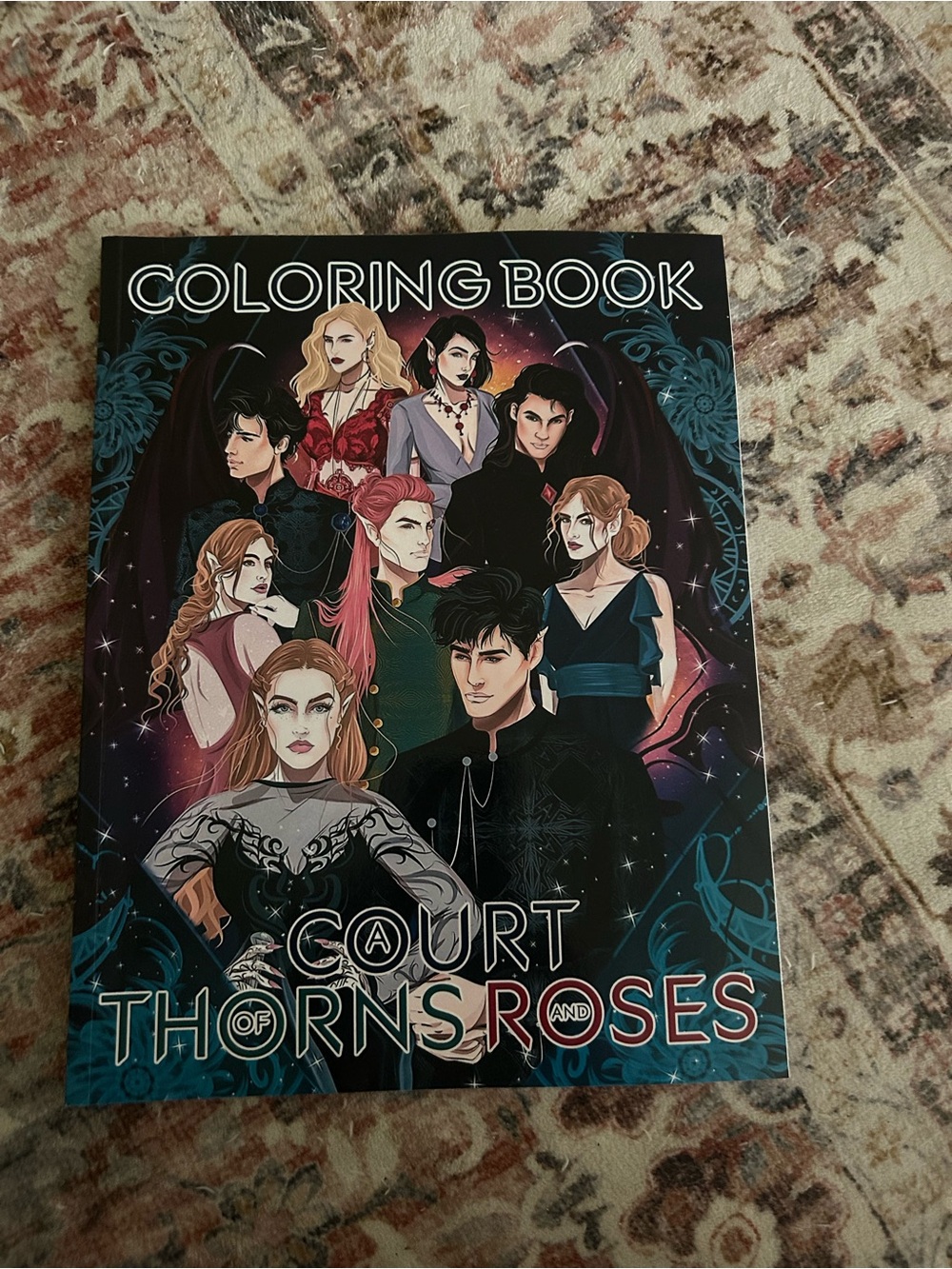 A Court of Thorns and Roses Coloring Book